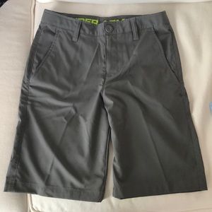 Boys Under Armour golf shorts